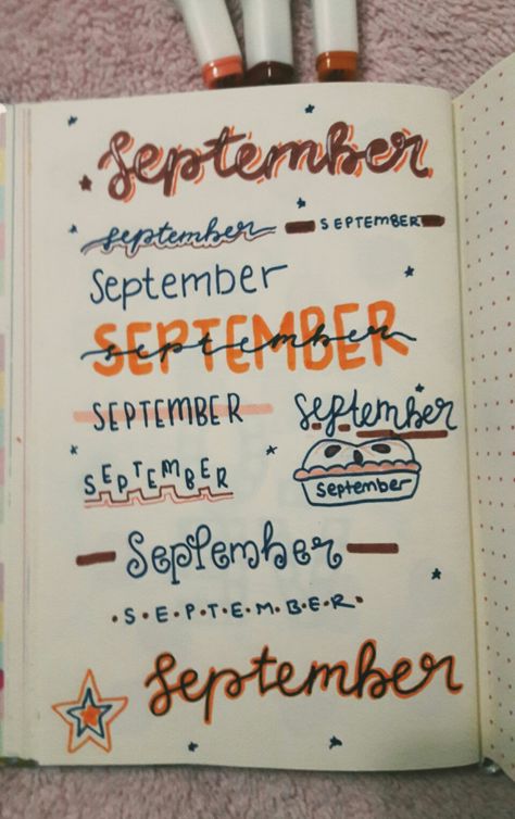 September Title Ideas, How To Write September In Calligraphy, Calendar Writing Ideas, September Whiteboard Ideas, September Whiteboard Calendar, September Handwriting, September White Board Calendar Ideas, Calendar Ideas Aesthetic, September Header