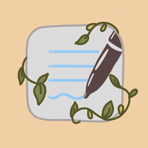 Goodnotes Icon, Cottagecore Icons, Plant App, Zestaw Ikon, Mobile App Icon, Plant Icon, App Background, Apple Icon, Witchy Wallpaper