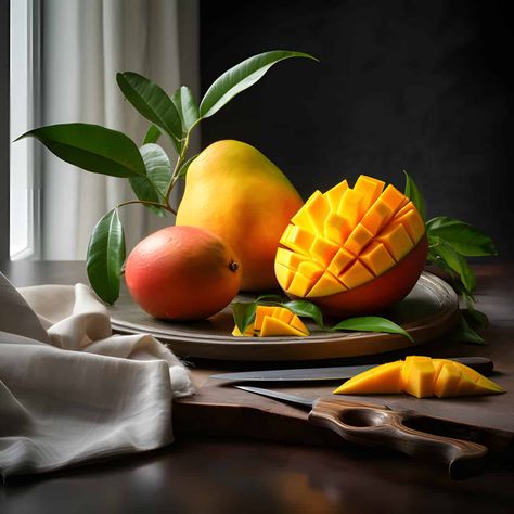 Is Mango Keto-Friendly? Keto Friendly Fruit, Fresh Snacks, Counting Carbs, Exotic Food, Low Carbohydrates, Keto Meal Plan, Dietary Fiber, Food Items, Ketogenic Diet