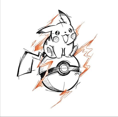 Pokeball Tattoo Black And White, Squirtle Tattoo Black And White, Small Pokemon Tattoo Simple, Pokemon Minimalist Tattoo, Pokemon Line Art, Pikachu Tattoo Design, Pokemon Stencils, Cartoon Tattoo Designs, Pokeball Tattoo