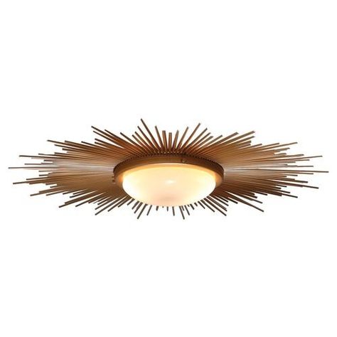 Sunburst Flush Mount, Gold Mount Ceiling Lights, Flush Mount Ceiling, Flush Mount Ceiling Lights, Light Fixture, One Kings Lane, Flush Mount, Light Fixtures, Ceiling Lights, Ceiling