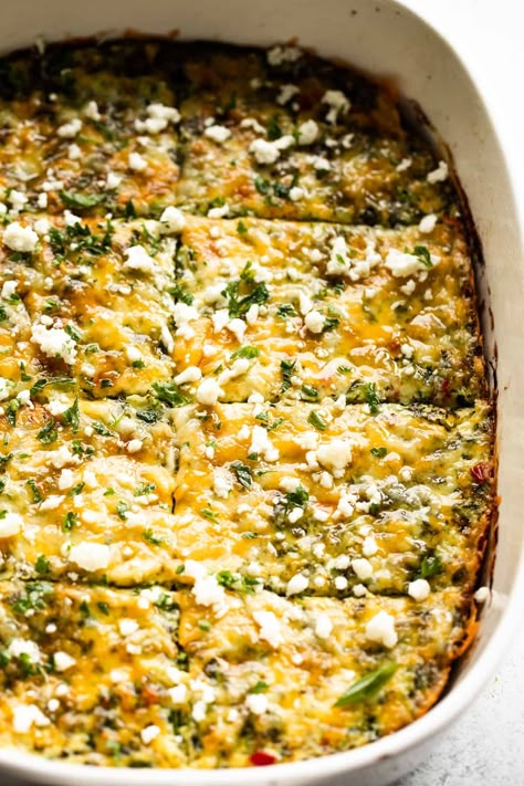 Zucchini Egg Casserole, Healthy Vegetarian Casserole, Zucchini Egg Casserole Recipes, Eggs And Zucchini Recipe, Zucchini Ham Egg Bake, Zucchini Breakfast Recipes Eggs, Zucchini Meals, Zucchini Egg Bake, Eggs Feta