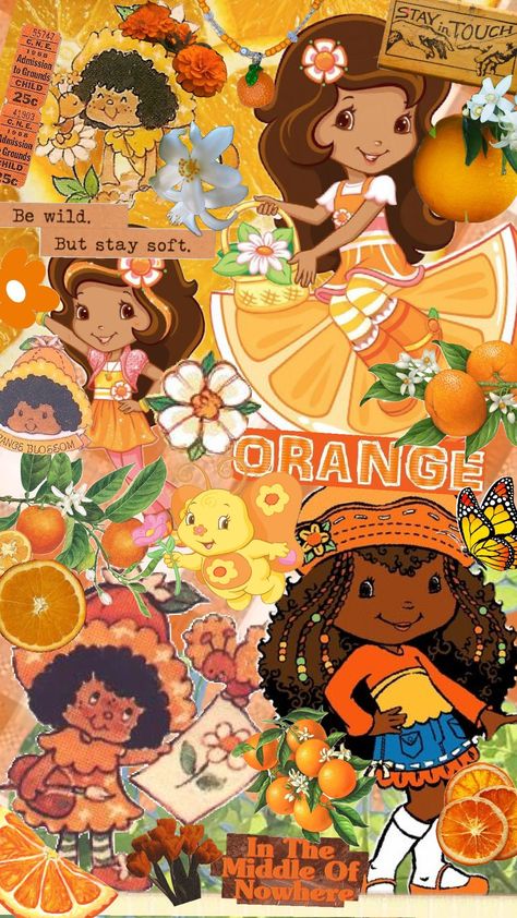 orange blossom Strawberry Shortcake And Orange Blossom Matching Icon, Strawberry Shortcake Cartoon Wallpaper, Orange Blossom Pfp, Orange Blossom Aesthetic, Orange Blossom Wallpaper, Strawberry Shortcake And Orange Blossom, Orange Blossom Strawberry Shortcake, Strawberry Shortcake Orange Blossom, Blossom Costumes