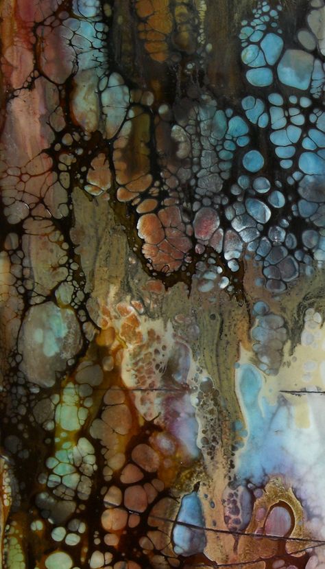 Detail from Geode II, by Alicia Tormey Texture And Pattern Art, Geode Aesthetic, Geode Background, Decay Aesthetic, Nature Abstract Art, Abstract Nature Painting, Alicia Tormey, Paint Patterns, Textures Art