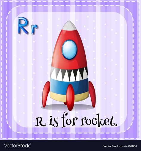 R For Rocket, R Is For Rocket, Kids Alphabet, Accounting Logo, Alphabet For Kids, Letter R, Logo Icons, Facebook Sign Up, Rocket