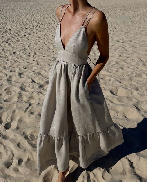 P O S S E on Instagram: “The Lotus Dress in all its glory ✨ @alexandra__sage” Summer Slip Dress, Resort Dress, Resort Dresses, Maxi Slip Dress, Green Midi Dress, Y2k Streetwear, Chic Dress, Set Dress, Red Dress