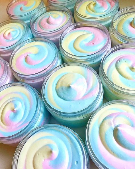 These pastel colors are giving me life!!! Rainbow Sherbet Whipped Body Butter is so light and fluffy- it goes on like a dream!! It is… Unicorn Body Butter, Water Candles Diy, Skincare Moisturizer, Water Candle, Garnet Red, Homemade Bath Products, Spa Gift, Birthstone Bracelet, Bath And Body Care