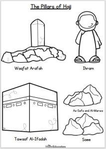 Keep children busy with these lovely Hajj colouring pages for kids. The beautiful illustration will keep kids focused for a longer period of time. Download now and start spreading the colours. Related: Free Eid Al Adha Colouring Pages What is hajj? Hajj is an Islamic pilgrimage that millions of Muslims perform every year in the […] The post Hajj Colouring Pages for kids – FREE appeared first on The Mum Educates. Raya Haji Activity For Kids, Hajj Worksheets For Kids, Hajj Activity For Kids, Hajj Crafts For Kids, Hajj Activities For Kids, What Is Hajj, Aid Adha, Colouring Pages For Kids, 6th Grade Worksheets