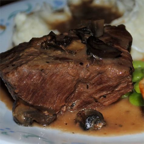 London Broil for the Slow Cooker Recipe | Allrecipes Lt360 Recipes, Crockpot London Broil, London Broil Recipes, Top Sirloin, London Broil, Crockpot Dishes, Crock Pot Slow Cooker, Crock Pot Cooking, Slow Cooker Beef