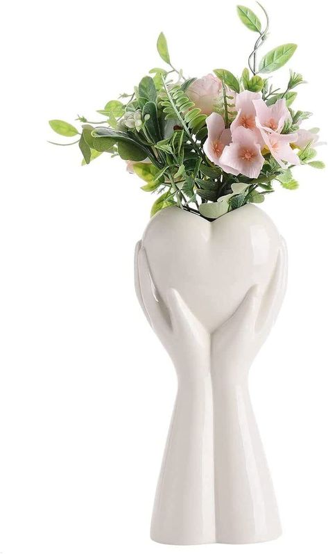 Coil Built Vase, Modern Vases Decor, Unique Flower Pots, Flower Vase Design, Bouquet Centerpiece, Vase Bouquet, Aluminum Vase, Vase Sculpture, Unique Flower Vases