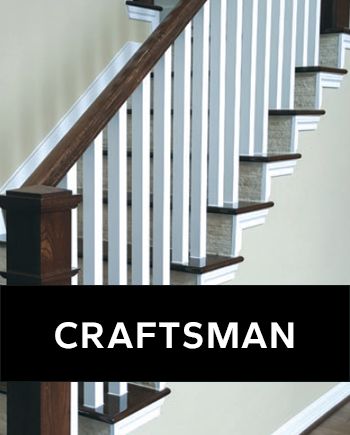 Craftsman Wood Balusters Stair Railing Ideas Craftsman, Craftsman Staircase, Stair Railing Ideas, Staircase Balcony, Ship Parts, House Of Forgings, Wood Balusters, Railing Ideas, Wood Railing