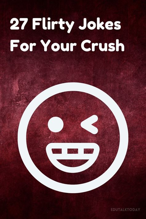 Keep the conversation fun and playful with 27 flirty jokes for your crush. These light-hearted, charming jokes are perfect for breaking the ice and showing off your humorous side, making your crush smile and helping you stand out with your sense of humor. Flirty Riddles, Flirty Humor, Flirty Jokes, For Your Crush, Morning Jokes, Music Trivia, Country Facts, Corny Jokes, I Call You