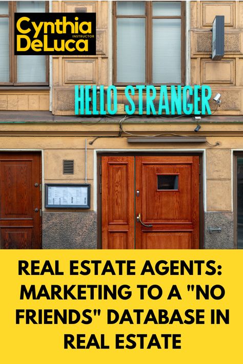 Are you a real estate agent struggling to build your clientele? One of the most effective ways to gain recognition in your local area is by intentionally forming a database of people that you want to know you – like doctors, attorneys, CPA’s, financial planners, business owners, elected officials, and local influencers. But what if you have no friends and know no one in these industries? In this blog post, we’ll discuss how to market to a “no friends” database in real estate. Building Clientele, Becoming A Real Estate Agent, No Friends, Having No Friends, Financial Planner, Local Area, Real Estate Agents, Estate Agents, Business Owners