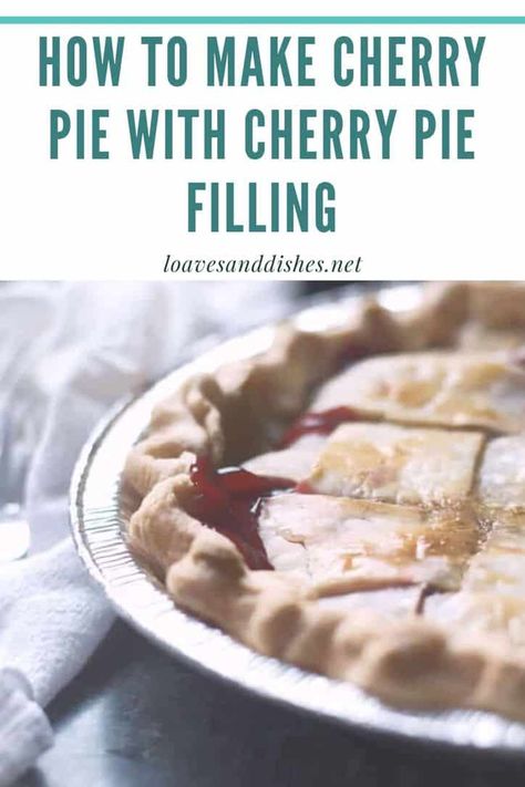 Cherry Pie Filling Recipes Easy, Recipe For Cherry Pie, Best Cherry Pie Recipe, Homemade Cherry Pie, Cherry Pie Filling Recipes, Sour Cherry Pie, Homemade Cherry Pies, Cherry Pie Recipe, Pies Recipes