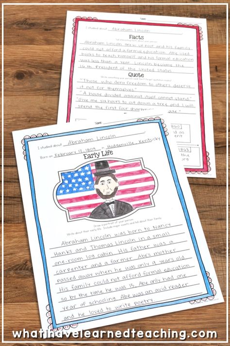 Biography Research Report for Any Person Biography Book Report Template, Biography Book Report, Biography Report, Genre Study, Third Grade Social Studies, Small Booklet, Social Studies Notebook, American History Lessons, Biography Books