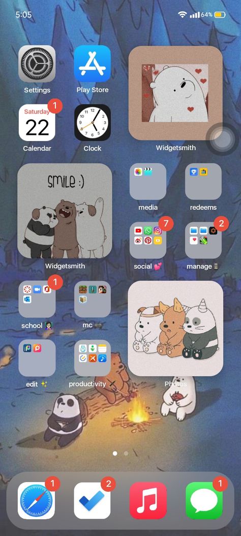 Used Vu Phong's iOS launcher to customise my android realme to a full iPhone!!! Its the best launcher that I've ever had and I love it so much 🥰 tis awesome launcher can be found in Google Play Store!! 🤍 Iphone Launcher, Best Launcher, Nova Launcher, Random Video, Ios 15, Cool Themes, We Bare Bears, Bare Bears, Google Play Store