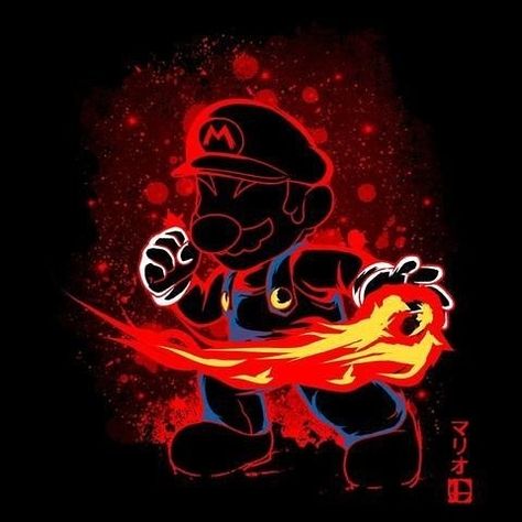 Mario Smash, Black Graffiti, Mario Fan Art, Day Of The Shirt, Graffiti Pattern, Super Mario World, Super Mario Art, Nintendo Art, Mario Art