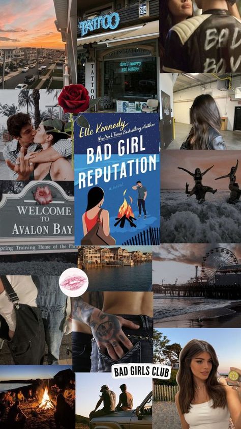 Lovely Bad Things Book Aesthetic, Bad Girl Reputation Book Aesthetic, Club Aesthetics, Reading Inspiration, 4 Tattoo, Bad Girls Club, Bookish Things, Book Aesthetics, Bad Things