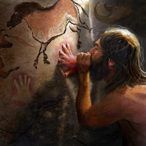 Prehistoric Cave Paintings, Paleolithic Art, Stone Age Art, Prehistoric Man, Cave Painting, Early Humans, Human Language, Prehistoric Art, Cave Paintings