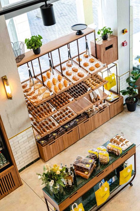 Bakery Shop Interior, Bakery Shop Design, Bakery Store, Bakery Interior, Bakery Design Interior, Grocery Store Design, Bakery Decor, Bakery Display, Supermarket Design