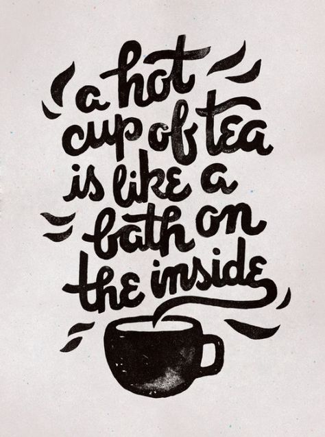 Best Typography, Tea Quotes, Tea Love, Calligraphy For Beginners, Tea And Books, Cuppa Tea, Love Tea, Tea For Two, Tea Art