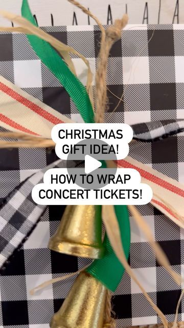 Kaycee Greer on Instagram: "Gifting an experience this year? Maybe concert tickets? A trip? Tickets to something fun?! Here is an idea on how to wrap it! 
.
.
.
Follow @thegiftstagram for more gifting ideas! 
.
.
.
#gift #gifts #giftingexperience #gifting #giftwrapping  #giftwrap  #giftwrappingideas #giftwrapped #christmasgifts #christmasgift #giftstagram #holidaygift #gifted #giftideas #giftgiving #christmasgift #christmasgiftideas #giftidea #christmasgiftidea #giftguide #giftsguides #giftstagram #giftideas #giftingexperience #giftingexperiences" Concert Ticket Gift, How To Wrap, Gifting Ideas, Concert Tickets, Gift Guide, Holiday Gifts, Christmas Gifts, Gift Wrapping, Concert