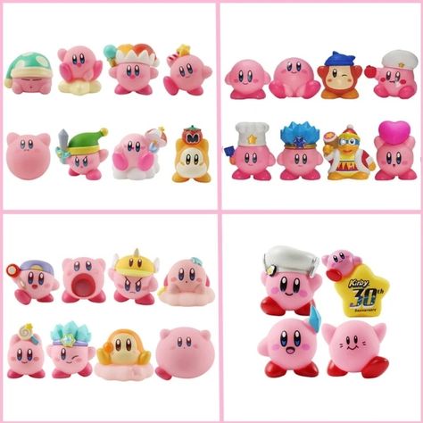 Kawaii Kirby, Pink Cartoon, Cartoon Kawaii, Anime Games, Action Toys, Christmas Gifts Toys, Figure 8, Christmas Gifts For Kids, Action Figures Toys