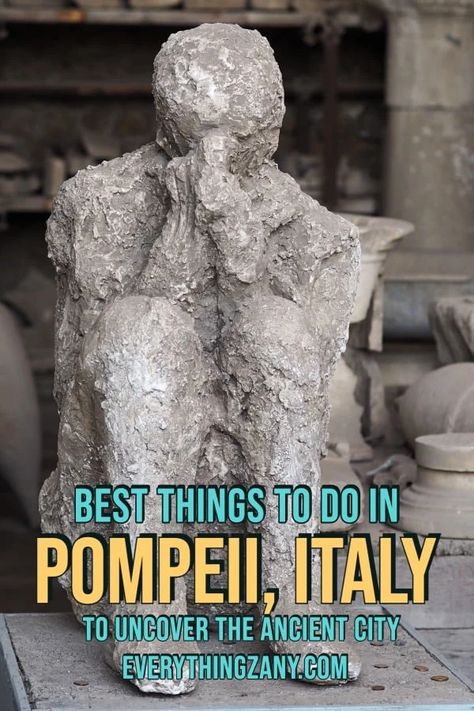 7 Best Things To Do In Pompeii, Italy To Uncover The Ancient City Pompeii Bodies, Pompeii Italy, Wooden Walkways, Travel Italy, Ancient City, Cruise Tips, Pompeii, Archaeological Site, Ancient Rome