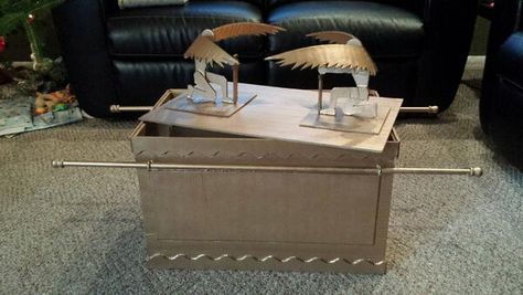 This Ark of the Covenant Craft is a little bit involved, but the end result makes it so worth it. This would be a great project for an older group to work on as a class if you are starting an Ark of the Covenant lesson. If you prep and paint the pieces before the lesson, your kids could work on assembling it while you read the story of the Ark of the Covenant. By the time they are finished, they will know its significance and have a new story to take home to their parents. Ark Of The Covenant Craft, Gold Molding, Arc Of The Covenant, The Ark Of The Covenant, Ark Of The Covenant, Mercury Glass Diy, Template Youtube, Children's Church Crafts, Wrapping Paper Crafts