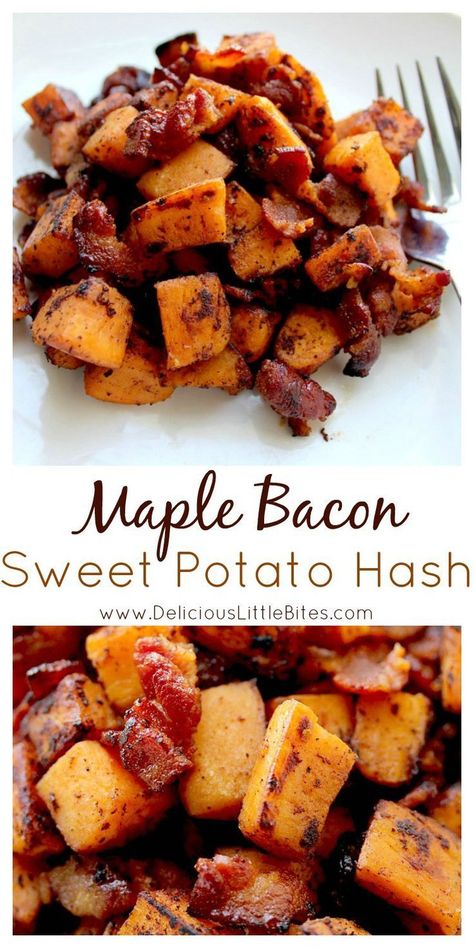 Sweet Potato Hash Recipe, Potato Hash Recipe, Thanksgiving Brunch, Menu Sarapan Sehat, Thanksgiving Breakfast, Hash Recipe, Lemon Chicken Recipe, Potato Hash, Brunch Recipe