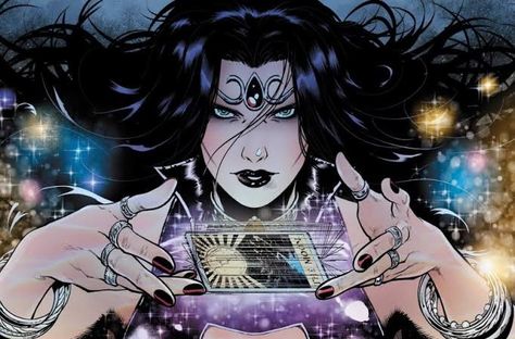 Madame Xanadu, Justice League Dark, Dc World, Caped Crusader, Dc Comics Heroes, Comics Girl, Shadow Work, Comic Heroes, Cultura Pop