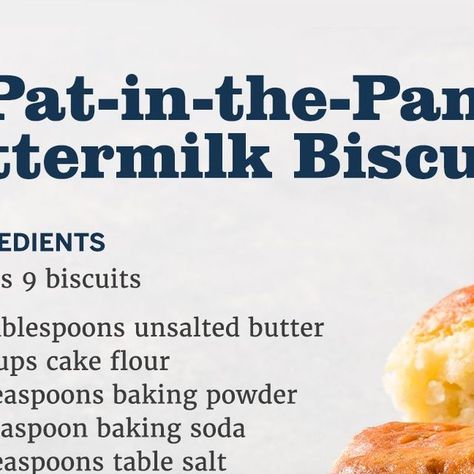 Cook's Country on Instagram: ""These biscuits were amazing - soft, fluffy, buttery, moist, and super easy.” Cindi C., Digital Member.⁠ 🧈⁠ Click the link in bio to get the recipe." Leftover Dough, Buttermilk Biscuits, Americas Test Kitchen, Bread Rolls, Cake Flour, Test Kitchen, Oven Baked, Buttermilk, The Recipe