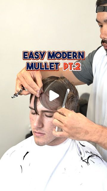 Miami/Broward Barber • Emmett Tuff 🇵🇭🇺🇸🎰 on Instagram: "How to cut a modern mullet part 2! This is broken down to the most easy and simple tutorial possible!  𝐒𝐨𝐮𝐭𝐡 𝐅𝐥𝐨𝐫𝐢𝐝𝐚 🌴 For the best barber services, 𝘤𝘭𝘪𝘤𝘬 𝘵𝘩𝘦 𝘭𝘪𝘯𝘬 𝘪𝘯 𝘮𝘺 𝘣𝘪𝘰!⁣⁣ ⁣⁣ Miami | Fort Lauderdale | Boca Raton" Modern Mullet Haircut, Mens Mullet, Guy Hair, Barbers Cut, Mullet Haircut, Best Barber, Modern Mullet, Mullet Hairstyle, Mens Hairstyles Short