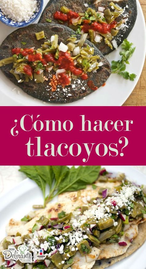 Cómo hacer tlacoyos tradicionales Mexican Pork, Mexican Kitchens, Latin Food, Mexican Food Recipes Authentic, Food Is Fuel, Mexican Dishes, Mexican Food, Diy Food, Cilantro