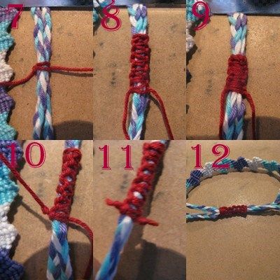 Tutorial - friendship-bracelets.net ~ How to make adjustable knots/buckle Crochet Case Pattern, Adjustable Bracelet Diy, Friendship Bracelet Knots, Crochet Case, Knots Tutorial, Friendship Bracelets Tutorial, Friendship Bracelets Designs, Bracelet Knots, Bracelet Diy