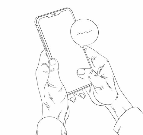 Midjourney AI Image: One Line Drawing style, a simple drawing of a hand holding a smartphone with a chat bubble over the ... → more in ai-img-gen.com Drawing Of A Hand, Message Notification, Chat Bubble, One Line Drawing, Trendy Sandals, Hand Holding, Boot Bag, Bold Prints, Fashion Drawing