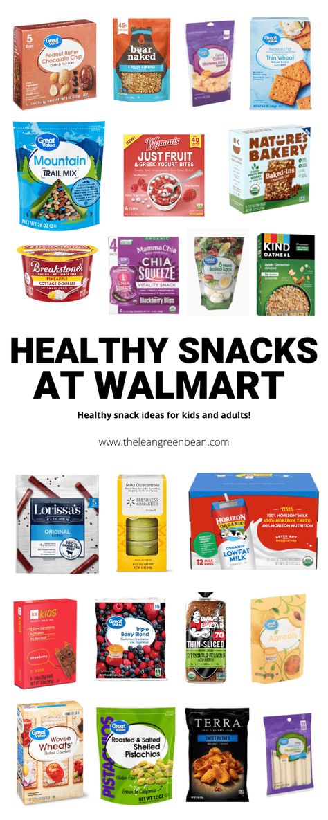 Best Healthy Walmart Snacks 8 Healthy Snack Store Bought, Easy Healthy Snacks Store Bought, Healthy Packaged Foods, Healthy Foods To Get From Walmart, Walmart Food Snacks, Healthiest Store Bought Snacks, Organic Snacks At Walmart, Healthy Desserts To Buy, Healthy Snacks To Get At Walmart