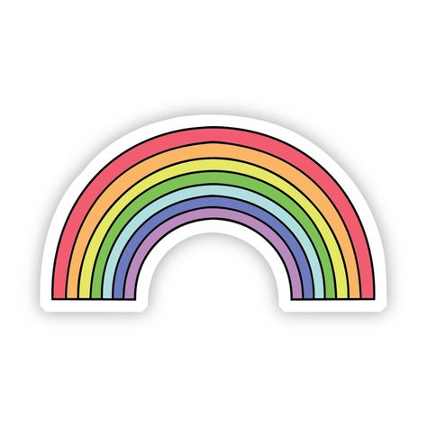 Aesthetic Sticker, Quoizel Lighting, Rainbow Aesthetic, Rainbow Stickers, Collage Wall, Aesthetic Stickers, Health Awareness, Art Collage, Waterproof Vinyl