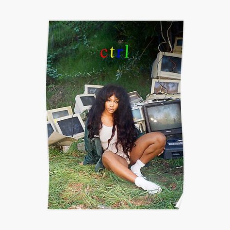 Wall Posters Green, Classical Music Poster, Sza Singer, Sza Ctrl, Singer Art, Summer Walker, Music Canvas, Music Poster Ideas, Vintage Music Posters