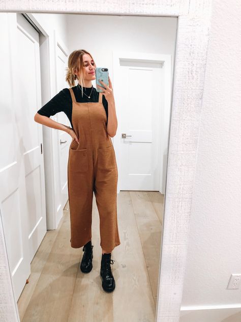 Brown Linen Overalls, Brown Linen Overalls Outfit, Curdoroy Overalls Outfit, Olive Overalls Outfit, Burnt Orange Overalls Outfit, Brown Corduroy Overalls Outfit, Business Casual Overalls Outfit, Tan Overalls Outfit, Linen Overalls Outfit