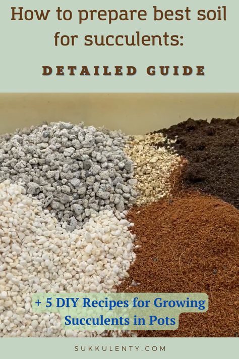 Best Succulent Soil, Diy Succulent Potting Soil, Succulent Soil Layers, Diy Succulent Soil Recipe, How To Plant Succulents In Pots, Succulent Soil Recipe, How To Make Cactus Soil, Cactus Mix Potting Soil, Succulent Potting Soil