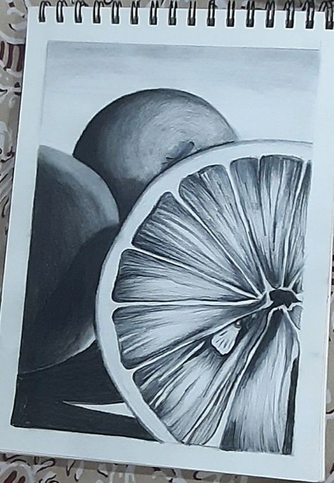 Art Sketches Still Life, Drawing With Shading Pencil, Pencil Sketches Creative Inspiration Nature, Object Pencil Shading, Still Life Painting Pencil Shading, Charcoal Art Simple, Simple Pencil Shading Drawings, Still Life Drawing Pencil Shading, Pencil Shade Drawing