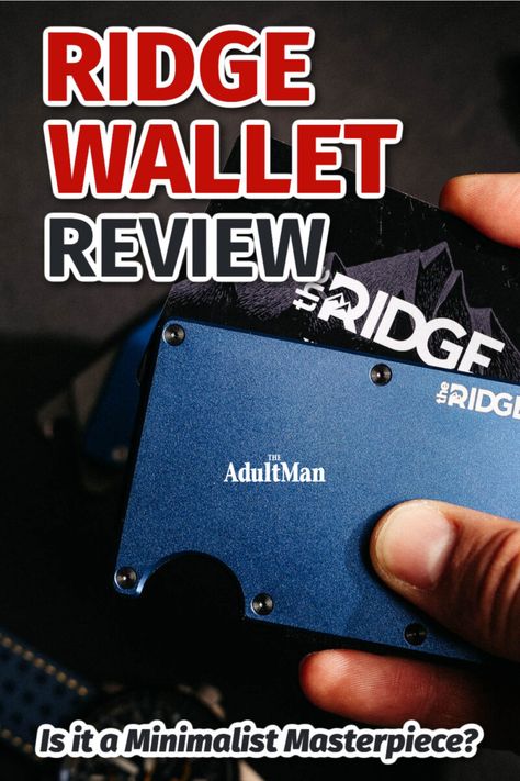 There's nothing like gearing up with the best of the best. But are there better minimalist wallets compared to The Ridge? We aim to find out right here. The Ridge Wallet, Edc Accessories, Carbon Fiber Wallet, Ridge Wallet, Aluminum Wallet, Space Pen, Best Wallet, Mens Lifestyle, Minimalist Wallet