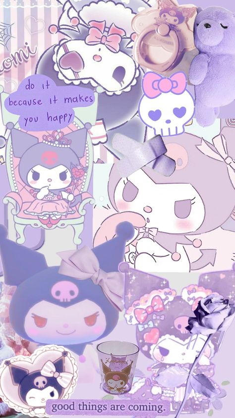 kuromi phone back/ wallpaper #kuromi #kuromiaesthetic #kuromiwallpaper #purple #purpleaesthetic #sanrio Sanrio Kuromi Purple, Korumi Wallpaper Purple Iphone, Kuromi Purple Aesthetic, Kuromi Wallpaper Purple, Cute Kuromi Wallpaper, Kuromi Wallpaper Iphone, Cutesy Wallpaper, Wallpaper Kuromi, Kuromi Stuff