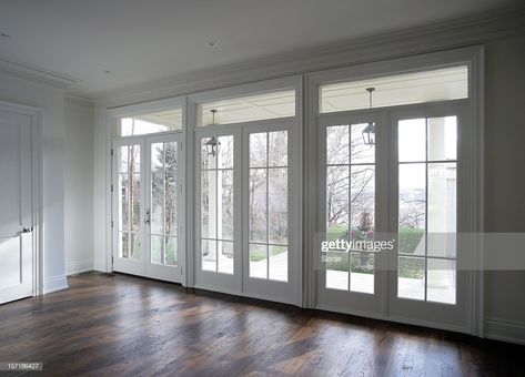 French Doors Living Room, Single Door Fridge, Sliding French Doors, French Doors Exterior, Balkon Design, Double French Doors, French Doors Patio, Transom Windows, Sliding Patio Doors