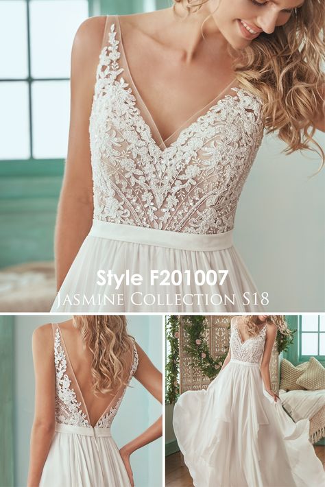 Wedding Dress Simple 2023, Wedding Dresses Front View, Ivory Wedding Dress Simple, No Train Wedding Dress Simple, Simple But Beautiful Wedding Dresses, Simple Farm Wedding Dress, Wedding Dresses Boho Simple, Casual Spring Wedding Dress, Wedding Dress Small Breast