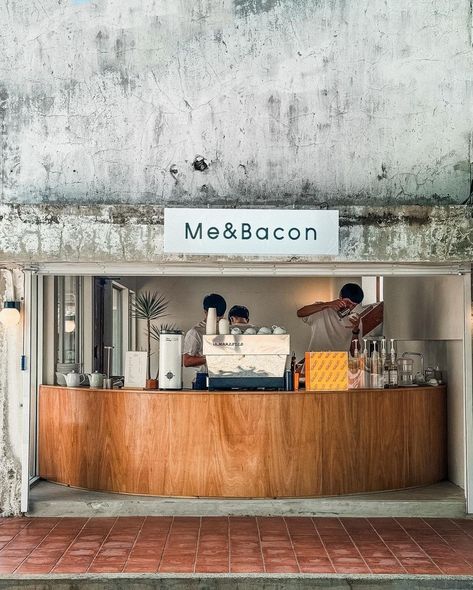 Coffeeshop | Cafe | Featuring @meandbacon Use #cafesglobally to get featured 📸 by @witsarud 📍 Chiang Mai, Thailand Follow @cafesglobally 🤎⁠ Follow… | Instagram Coffee Shop Concept, Cafe Counter, Mini Apartments, Small Coffee Shop, Cafe Concept, Cafe Branding, Coffee Shop Bar, Public Space Design, Storefront Design