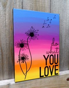 DIY Canvas Painting Ideas - Quote Canvas Art - Cool and Easy Wall Art Ideas You Can Make On A Budget #painting #diyart #diygifts Art Ideas For Teens, Tree Painting Canvas, Art Projects For Teens, Art Projects For Adults, Canvas Art Quotes, Simple Wall Art, Canvas Painting Tutorials, Easy Canvas Art, Easy Canvas Painting