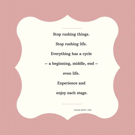 We all can be impatient. Instant gratification is craved because waiting can be hard. We want to get to the end - quickly. However, in rushing towards the end, we may miss the nuggets in the details #takeyourtime #lookupandaround #savorsunday #talkssee #talkswitheve Fear Of Being Judged, Being Judged, Instant Gratification, Take Your Time, To The End, Be Bold, The End, Encouragement, Quotes