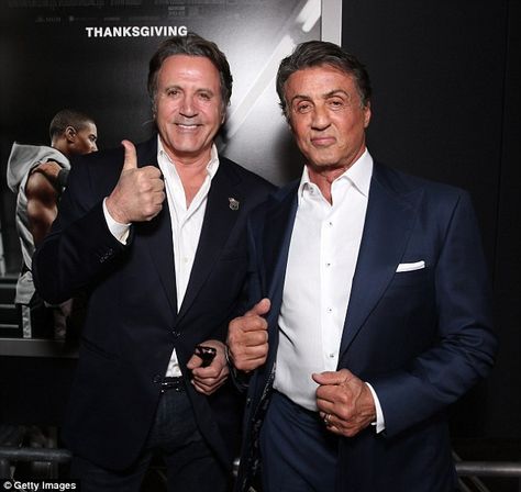 BS: Sylvester Stallone's brother Frank unleashed furious Twitter rant over Sly's Oscar snu... Frank Stallone, Sylvester Stallone, Good Spirits, Texas Rangers, In November, Hollywood Stars, First Time, Talk Show, Hollywood